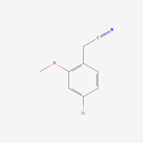 (4-Bromo-2-methoxyphenyl) acetonitrile (CAS: 858523-37-2) - Related Chemical Product