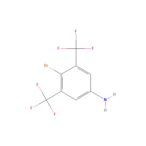 4-Bromo-3,5-bis(trifluoromethyl)aniline (CAS: 268733-18-2) - Related Chemical Product
