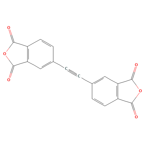 5-[2-(1,3-dioxo-2-benzofuran-5-yl)ethynyl]-2-benzofuran-1,3-dione (CAS: 129808-00-0) - Related Chemical Product