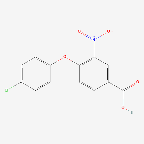 4-(4-chlorophenoxy)-3-nitrobenzoic acid (CAS: 257616-46-9) - Related Chemical Product