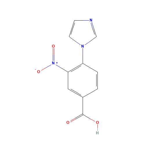 4-(1H-IMIDAZOL-1-YL)-3-NITROBENZOIC ACID (CAS: 167626-67-7) - Related Chemical Product