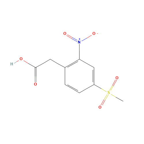 2-(4-(Methylsulfonyl)-2-nitrophenyl)acetic acid (CAS: 929000-10-2) - Related Chemical Product