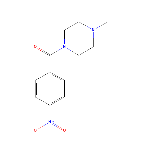 (4-methylpiperazin-1-yl)(4-nitrophenyl)methanone (CAS: 21091-98-5) - Related Chemical Product