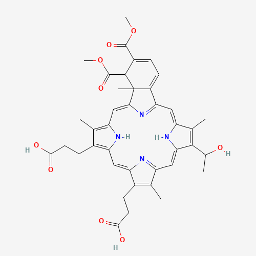 23H,25H-Benzo[b]porphine-9,13-dipropanoicacid,4,4a-dihydro-18- -3,4-bis -4a,8,14,19-tetramethyl- (CAS: 250230-54-7) - Related Chemical Product