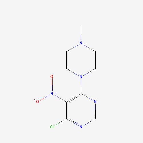 4-Chloro-6-(4-methylpiperazin-1-yl)-5-nitropyrimidine (CAS: 154418-73-2) - Related Chemical Product