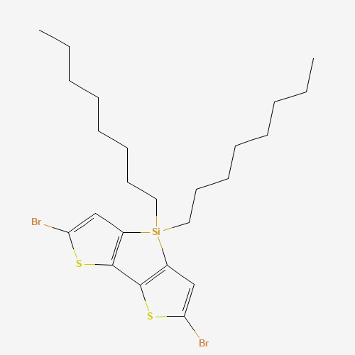 2,6-Dibromo-4,4-dioctyl-4H-silolo[3,2-b:4,5-b']dithiophene (CAS: 1160106-14-8) - Related Chemical Product