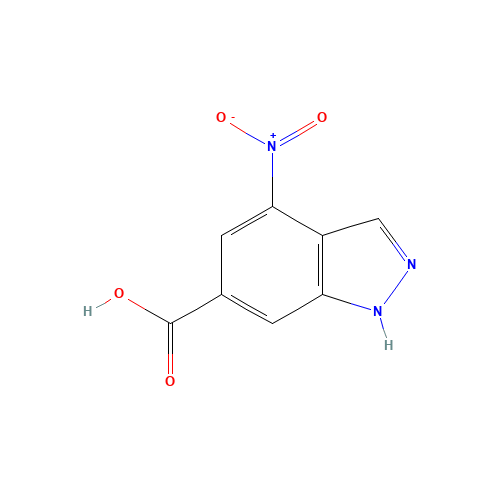 4-Nitro-1H-indazole-6-carboxylic acid (CAS: 885519-71-1) - Related Chemical Product