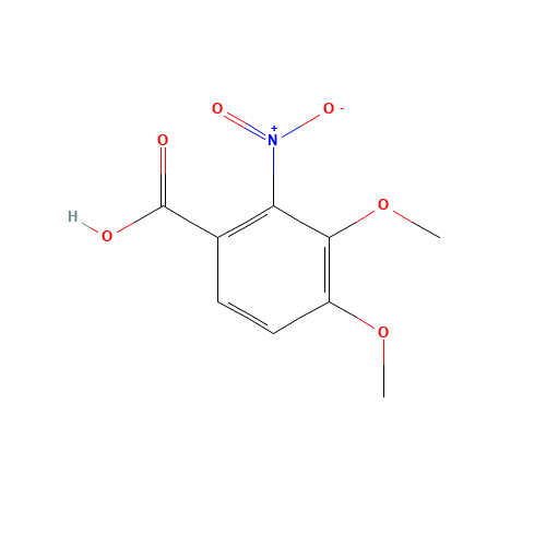 3,4-dimethoxy-2-nitrobenzoic acid (CAS: 79025-28-8) - Related Chemical Product