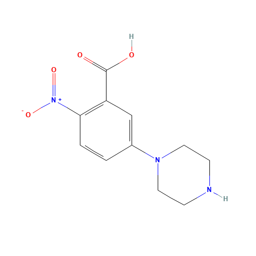 2-nitro-5-piperazin-1-yl-benzoic Acid (CAS: 183622-35-7) - Related Chemical Product