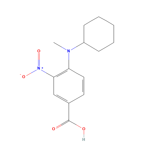 4-[CYCLOHEXYL(METHYL)AMINO]-3-NITROBENZOIC ACID (CAS: 309943-04-2) - Related Chemical Product