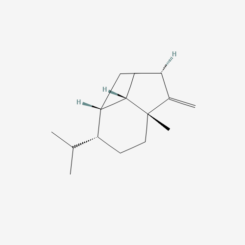 (-)-Isosativene (CAS: 24959-83-9) - Chemical Structure and Molecular Formula 