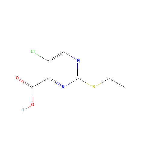 5-chloro-2-ethylsulfanylpyrimidine-4-carboxylic acid (CAS: 382610-58-4) - Related Chemical Product