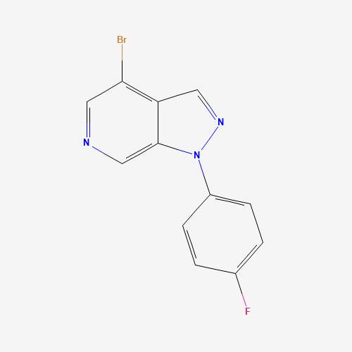 4-bromo-1-(4-fluorophenyl)pyrazolo[3,4-c]pyridine (CAS: 1220165-54-7) - Related Chemical Product
