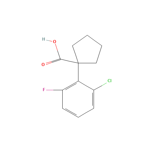 1-(2-chloro-6-fluorophenyl)cyclopentane-1-carboxylic acid (CAS: 214263-03-3) - Related Chemical Product