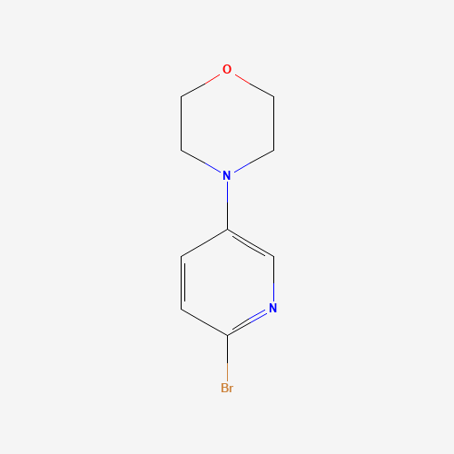 4-(6-bromopyridin-3-yl)morpholine (CAS: 952582-08-0) - Chemical Structure and Molecular Formula 