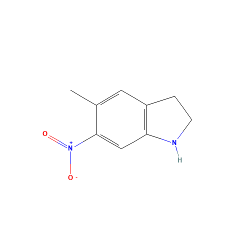 5-methyl-6-nitro-2,3-dihydro-1H-indole (CAS: 936128-69-7) - Related Chemical Product