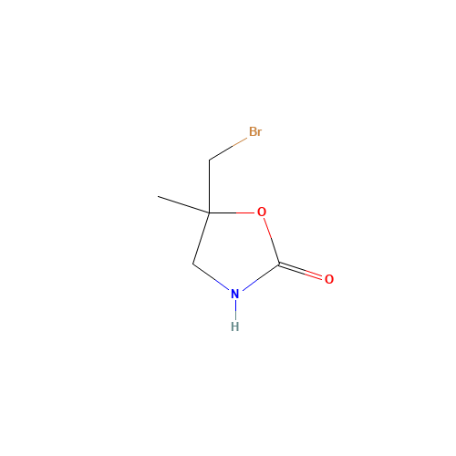 5-(bromomethyl)-5-methyl-1,3-oxazolidin-2-one (CAS: 73833-65-5) - Related Chemical Product