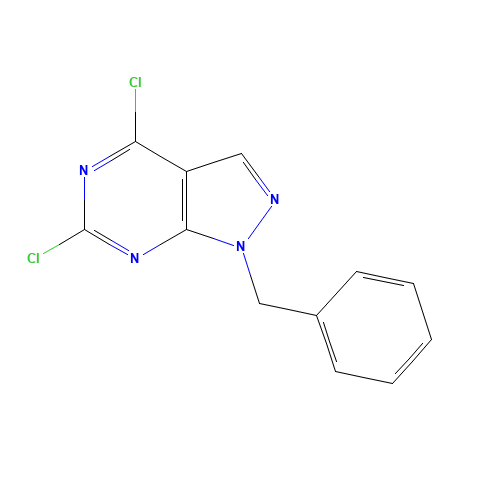 1-benzyl-4,6-dichloropyrazolo[3,4-d]pyrimidine (CAS: 50270-30-9) - Related Chemical Product