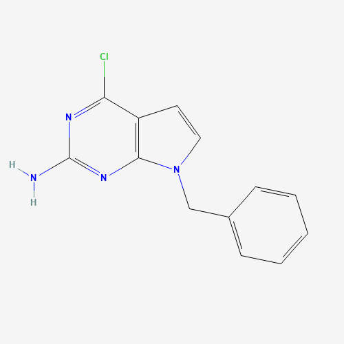 7-benzyl-4-chloropyrrolo[2,3-d]pyrimidin-2-amine (CAS: 99044-54-9) - Related Chemical Product