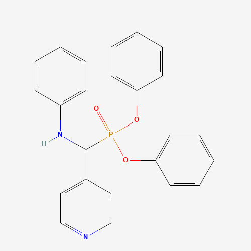 N-[diphenoxyphosphoryl(pyridin-4-yl)methyl]aniline (CAS: 3360-72-3) - Related Chemical Product