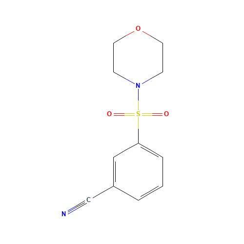 3-morpholin-4-ylsulfonylbenzonitrile (CAS: 930703-10-9) - Related Chemical Product