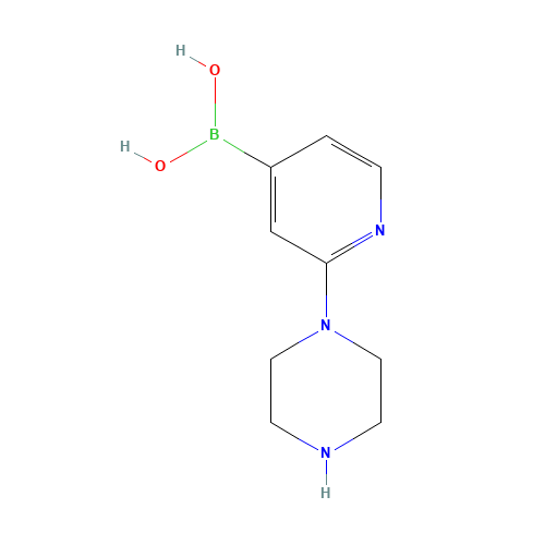 (2-piperazin-1-ylpyridin-4-yl)boronic acid (CAS: 1003043-70-6) - Related Chemical Product