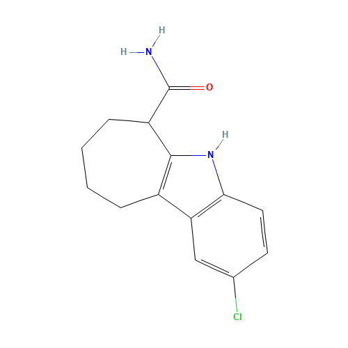 2-chloro-5,6,7,8,9,10-hexahydrocyclohepta[b]indole-6-carboxamide (CAS: 371219-74-8) - Related Chemical Product
