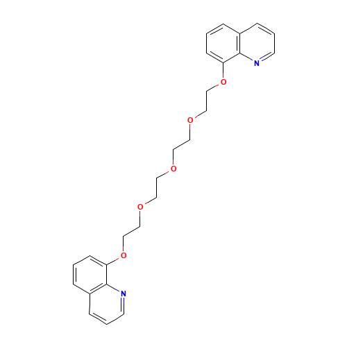 8-[2-[2-[2-(2-quinolin-8-yloxyethoxy)ethoxy]ethoxy]ethoxy]quinoline (CAS: 57310-75-5) - Related Chemical Product