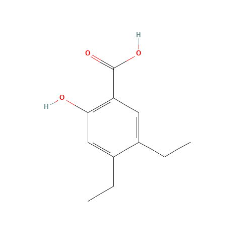 4,5-diethyl-2-hydroxybenzoic acid (CAS: 58138-55-9) - Related Chemical Product