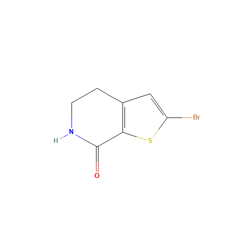 2-bromo-5,6-dihydro-4H-thieno[2,3-c]pyridin-7-one (CAS: 960289-03-6) - Related Chemical Product