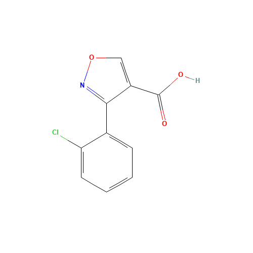 3-(2-chlorophenyl)-1,2-oxazole-4-carboxylic acid (CAS: 1173711-32-4) - Related Chemical Product