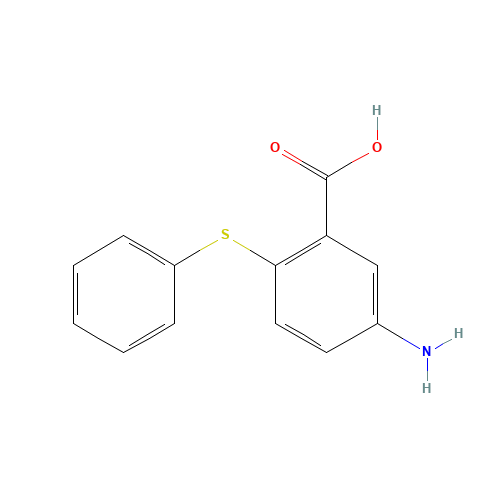 5-amino-2-phenylsulfanylbenzoic acid (CAS: 63185-86-4) - Related Chemical Product