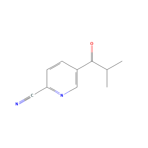 5-(2-methylpropanoyl)pyridine-2-carbonitrile (CAS: 801303-48-0) - Related Chemical Product