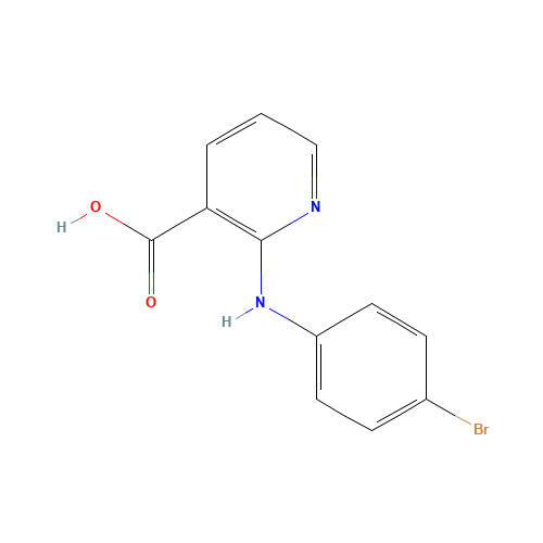 2-(4-bromoanilino)pyridine-3-carboxylic acid (CAS: 57978-43-5) - Related Chemical Product