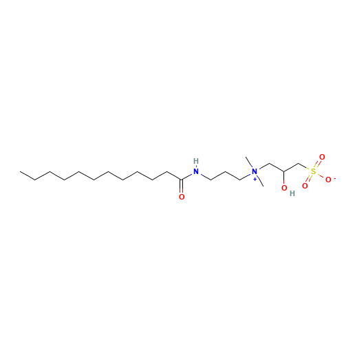 3-[3-(dodecanoylamino)propyl-dimethylazaniumyl]-2-hydroxypropane-1-sulfonate (CAS: 68139-30-0) - Related Chemical Product