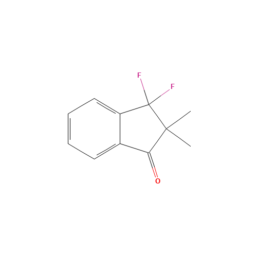 3,3-difluoro-2,2-dimethylinden-1-one (CAS: 1034921-55-5) - Related Chemical Product