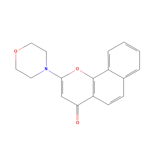 2-morpholin-4-ylbenzo[h]chromen-4-one (CAS: 154447-35-5) - Related Chemical Product