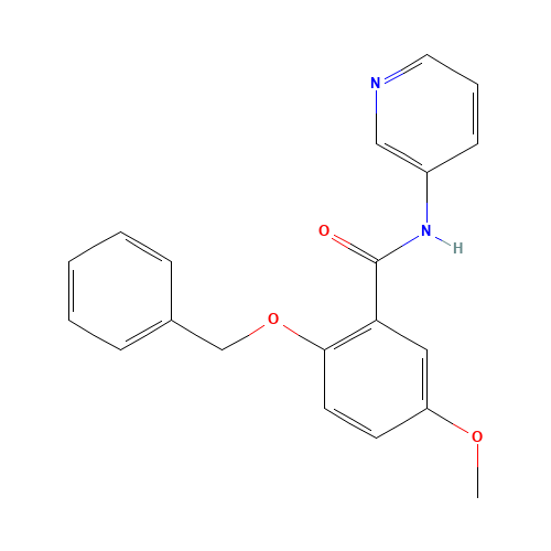 5-methoxy-2-phenylmethoxy-N-pyridin-3-ylbenzamide (CAS: 1285513-33-8) - Related Chemical Product
