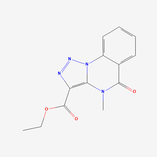 ethyl 4-methyl-5-oxotriazolo[1,5-a]quinazoline-3-carboxylate (CAS: 176692-55-0) - Related Chemical Product