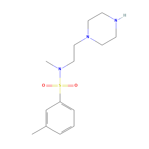 N,3-dimethyl-N-(2-piperazin-1-ylethyl)benzenesulfonamide (CAS: 295790-52-2) - Related Chemical Product