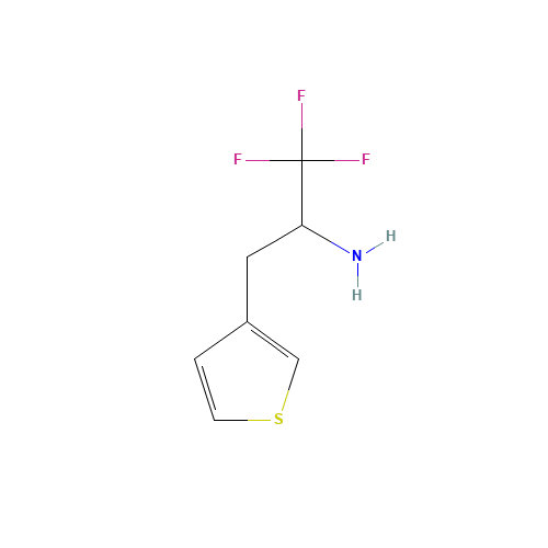 1,1,1-trifluoro-3-thiophen-3-ylpropan-2-amine (CAS: 1017781-57-5) - Related Chemical Product