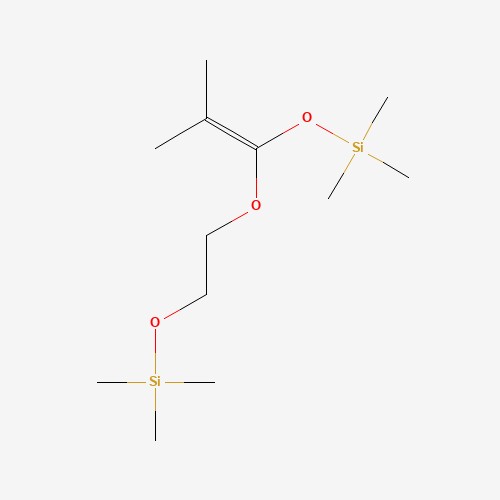 trimethyl-[2-methyl-1-(2-trimethylsilyloxyethoxy)prop-1-enoxy]silane (CAS: 85248-36-8) - Related Chemical Product