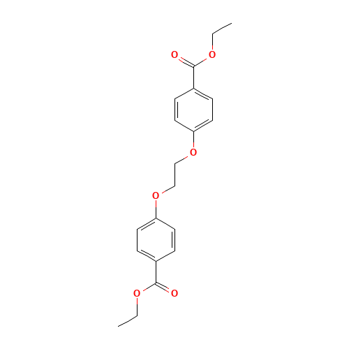 ethyl 4-[2-(4-ethoxycarbonylphenoxy)ethoxy]benzoate (CAS: 25909-66-4) - Related Chemical Product