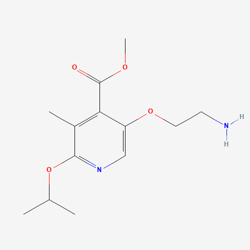 methyl 5-(2-aminoethoxy)-3-methyl-2-propan-2-yloxypyridine-4-carboxylate (CAS: 1616290-66-4) - Related Chemical Product