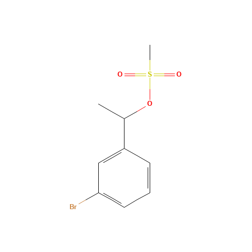 1-(3-bromophenyl)ethyl methanesulfonate (CAS: 1364933-14-1) - Related Chemical Product