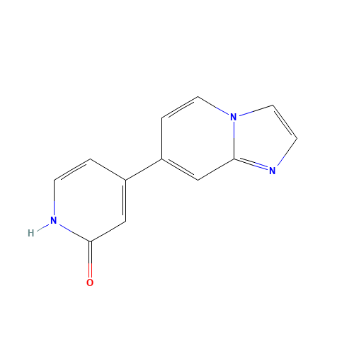 4-imidazo[1,2-a]pyridin-7-yl-1H-pyridin-2-one (CAS: 908267-93-6) - Related Chemical Product
