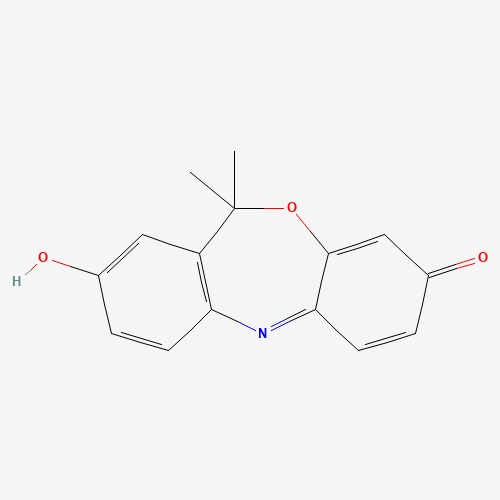3-hydroxy-6,6-dimethylbenzo[b][4,1]benzoxazepin-8-one (CAS: 134123-83-4) - Related Chemical Product