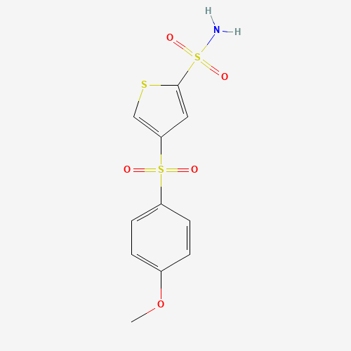 4-(4-methoxyphenyl)sulfonylthiophene-2-sulfonamide (CAS: 119731-18-9) - Related Chemical Product