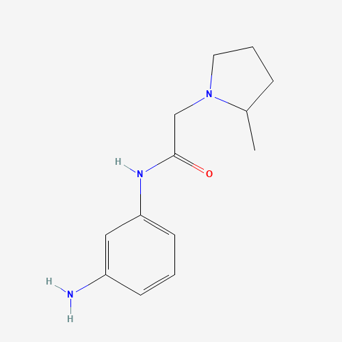 N-(3-aminophenyl)-2-(2-methylpyrrolidin-1-yl)acetamide (CAS: 1184501-40-3) - Related Chemical Product
