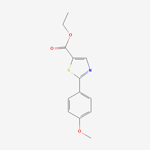 ethyl 2-(4-methoxyphenyl)-1,3-thiazole-5-carboxylate (CAS: 61335-96-4) - Related Chemical Product